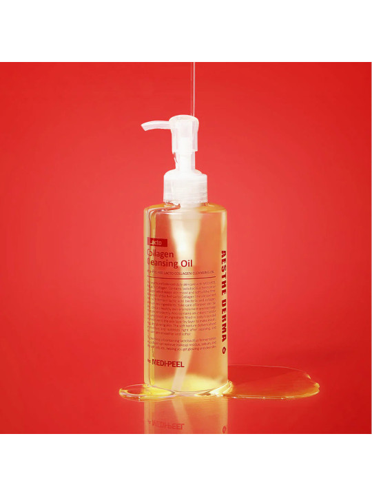 Гідрофільна олія з лактобактеріями Medi-Peel Red Lacto Collagen Cleansing Oil, 200 мл
