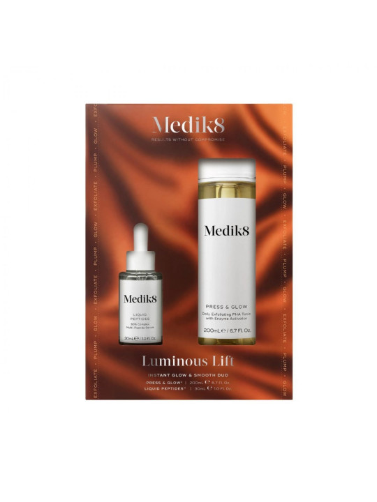 Набір для миттєвого сяйва та розгладження шкіри Medik8 Luminous Lift