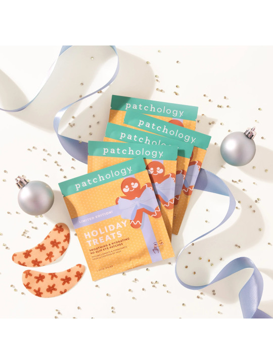 Святкова колекція патчей Holiday Treats, 5 пар Святкова колекція патчей Holiday Treats, 5 пар