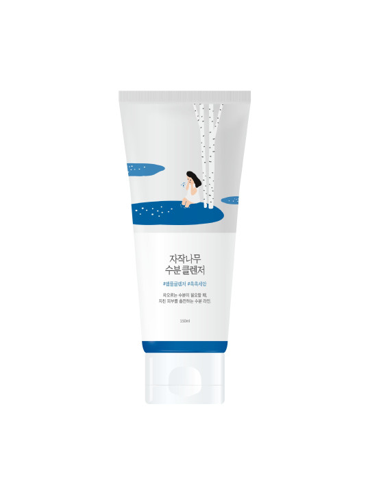 Гель для очищення шкіри з березовим соком Round Lab Birch Juice Moisturizing Cleanser, 150 мл