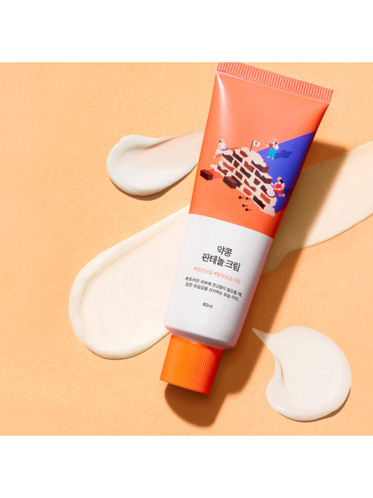 Бар’єрний крем з екстрактом соєвих бобів та пантенолом Round Lab Soybean Panthenol Cream, 80 мл