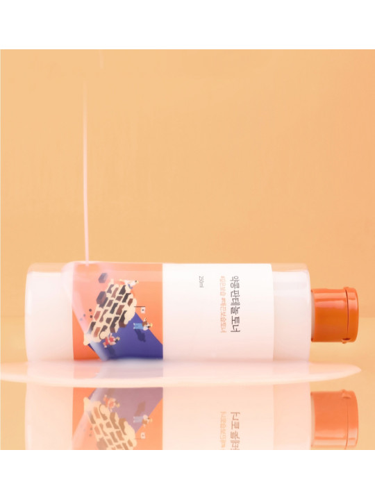 Зволожувальний тонер з екстрактом соєвих бобів та пантенолом Round Lab Soybean Panthenol Toner, 250 мл Зволожувальний тонер з екстрактом соєвих бобів та пантенолом Round Lab Soybean Panthenol Toner, 250 мл