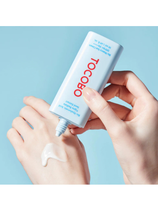 Легкий зволожуючий сонцезахисний крем Tocobo Bio Watery Sun Cream SPF 50+ Pa++++, 50 мл