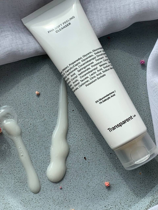 Засіб для очищення Transparent-Lab PHA Soft Peeling Cleanser, 150 мл