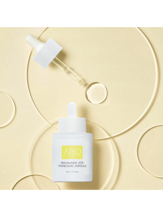 Освітлююча вітамінна сироватка ABO Niacinamide 20% Tranexamic Ampoule, 30 мл