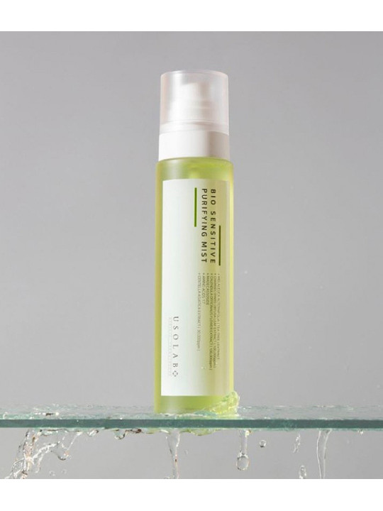 Заспокійливий міст для обличчя з чайним деревом Usolab bio sensitive purifying mist, 150 мл