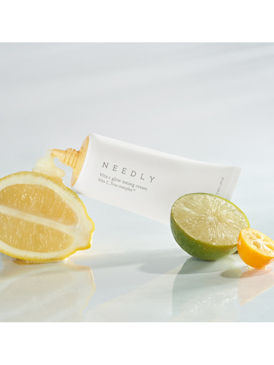 Зволожувальний крем з вітаміном С для сяяння шкіри Needly Vita C glow toning cream, 50 мл