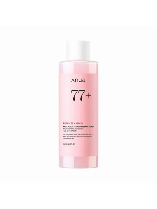 Зволожувальний тонер-есенція з екстрактом персика Anua Peach 77% Niacin Essence Toner,  250 мл