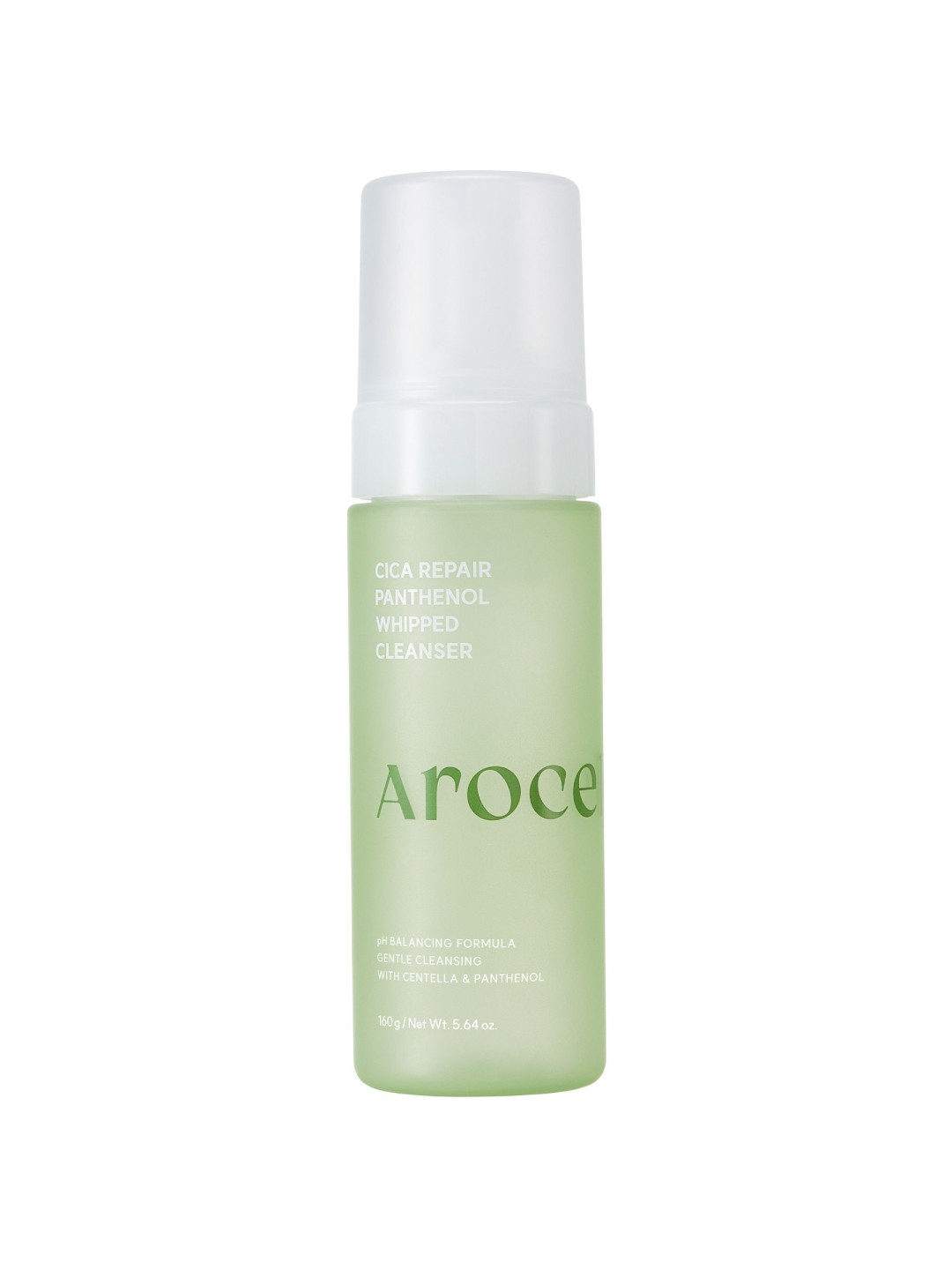 Пінка для вмивання з центелою та пантенолом Arocell Cica Repair Panthenol Whipped Cleanser, 160 г