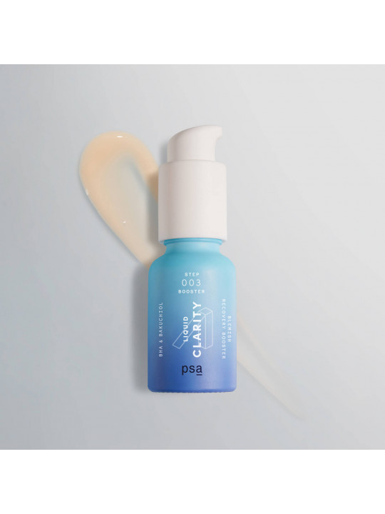 Відновлююча анти-акне сироватка-бустер PSA Liquid Clarity BHA & Bakuchiol Blemish Rrecovery Booster, 15 мл