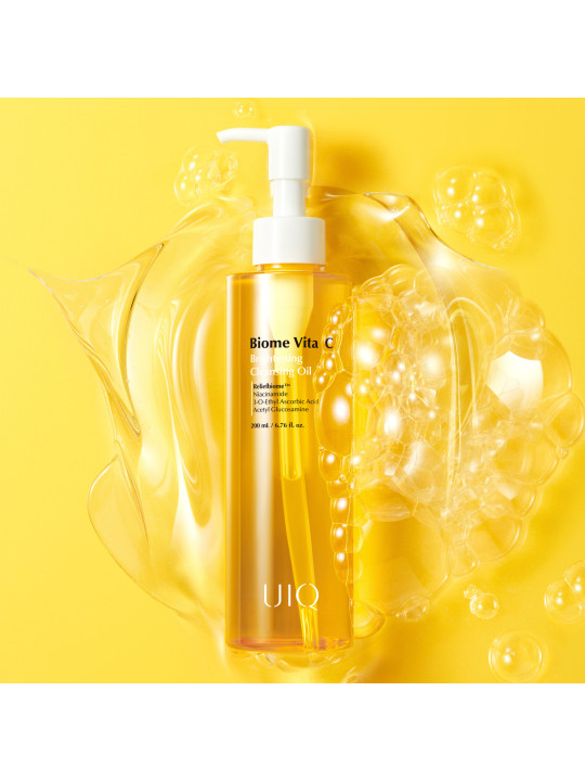 Гідрофільна олія UIQ Biome Vita C Brightening Cleansing Oil, 200 мл