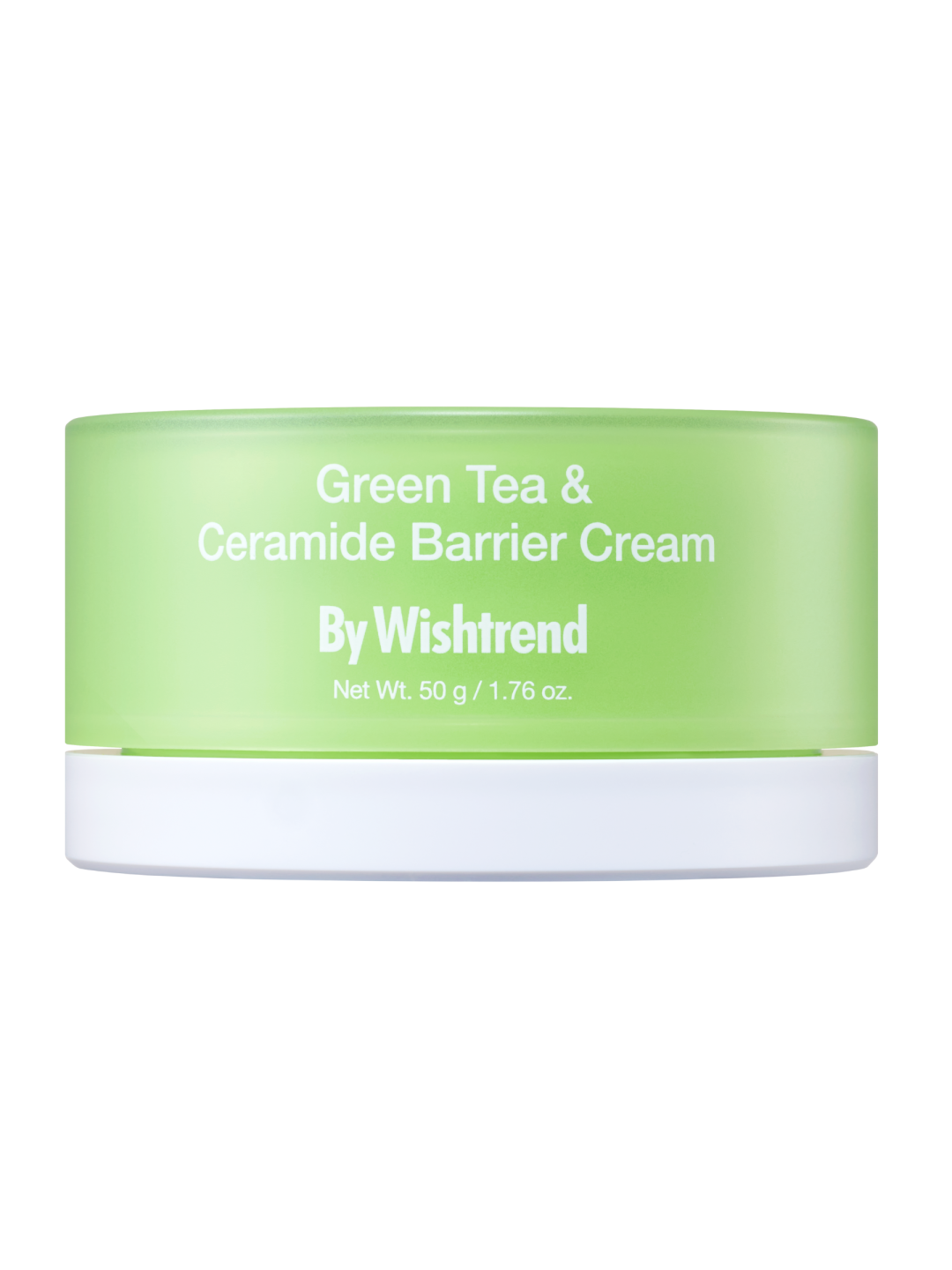 Відновлювальний крем із зеленим чаєм та церамідами BY WISHTREND Green Tea & Ceramide Barrier Cream, 50 мл