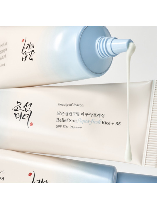 Легкий сонцезахисний крем з рисовою водою Beauty of Joseon Relief Sun Aqua-Fresh : Rice + B5 SPF 50, 50 мл