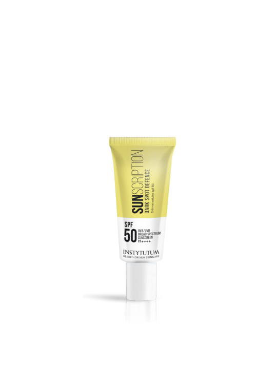 Сонцезахисний крем Instytutum sunscription dark spot defence SPF 50, 10 мл