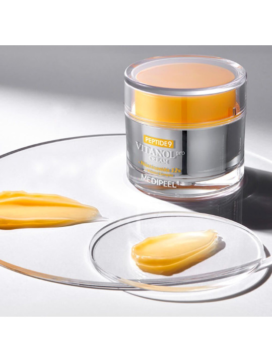 Крем для обличчя з пептидами з комплексом вітанолу Medi-Peel Peptide 9 Vitanol Cream Pro, 50 г