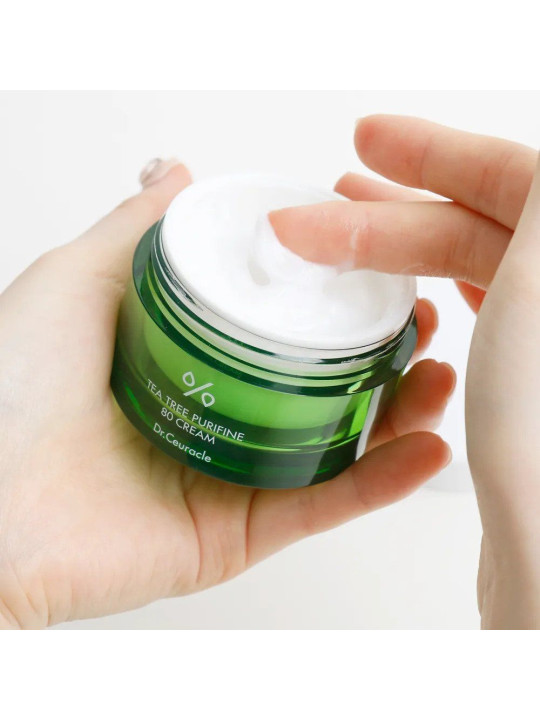Крем з 80% чайного дерева Dr.Ceuracle Tea Tree Purifine 80 Cream, 50 г