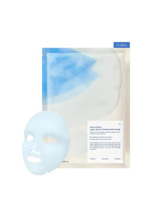 Зволожувальна тканинна маска з азуленом Dr. Althea Aqua Blue Hydration Mask, 28 г