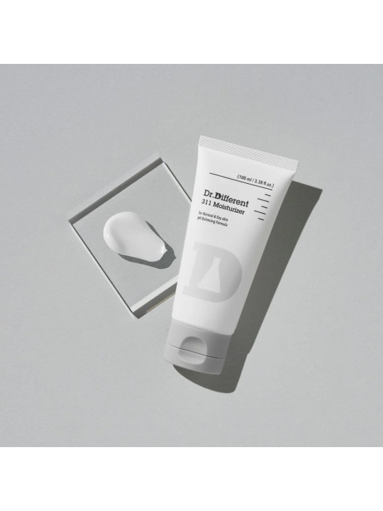 Крем на ламелярній емульсії для всіх типів шкіри Dr.Different 311 Moisturizer, 100 мл