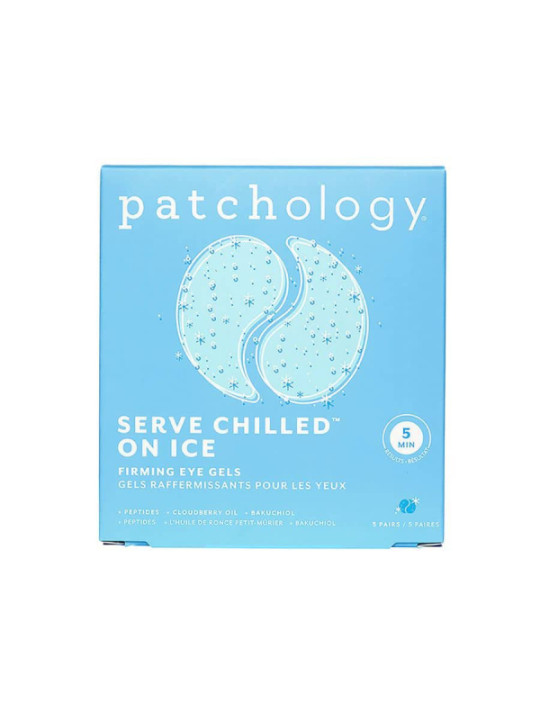 Охолоджуючі та зміцнюючі патчі Patchology Serve Chilled Iced Eye Gels, 5 пар