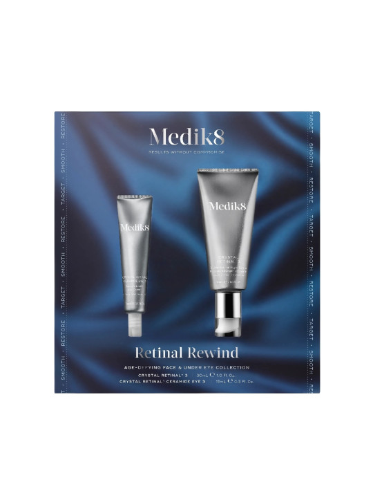 Набір для омолодження шкіри обличчя та зони навколо очей Medik8 Retinal Rewind