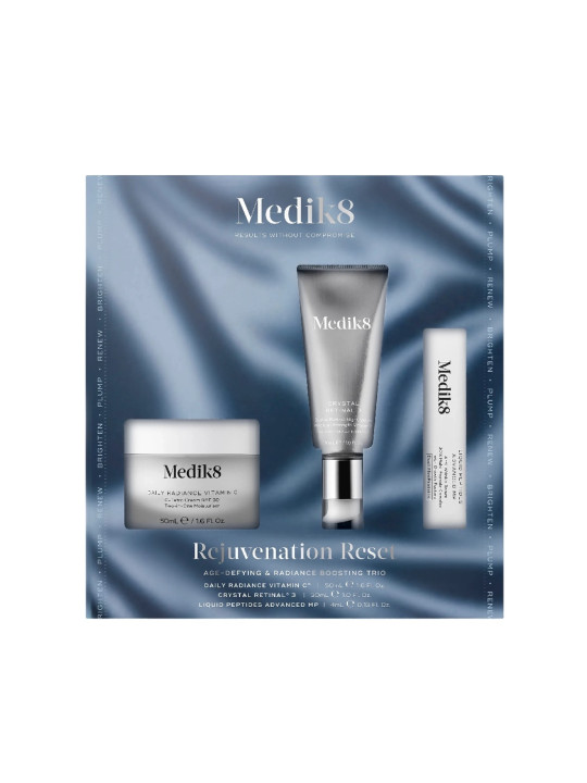 Колекція для підтримки молодості та природного сяйва шкіри Medik8 Rejuvenation Reset Колекція для підтримки молодості та природного сяйва шкіри Medik8 Rejuvenation Reset