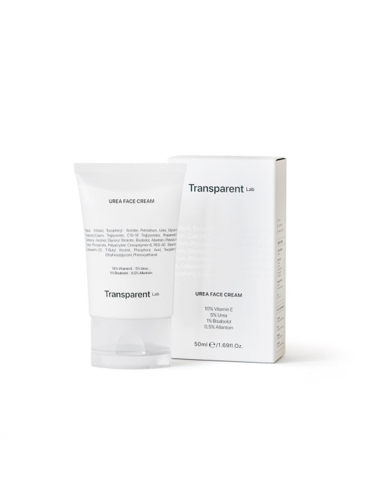 Крем із сечовиною Transparent - Lab Urea Face Cream, 50 мл