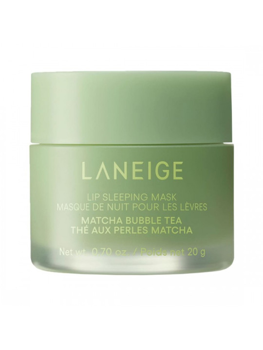 Нічна маска для губ Laneige Matcha Bubble Tea, 20 грам