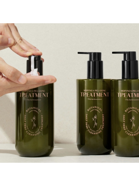 Веганський кондиціонер з олією морінги CU SKIN Dr.Solution Moringa Relaxing Treatment, 400 мл
