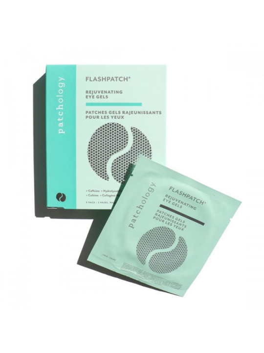 Антивікові патчі миттєвої дії Patchology FlashPatch® Rejuvenating Eye Gels, 5 пар 