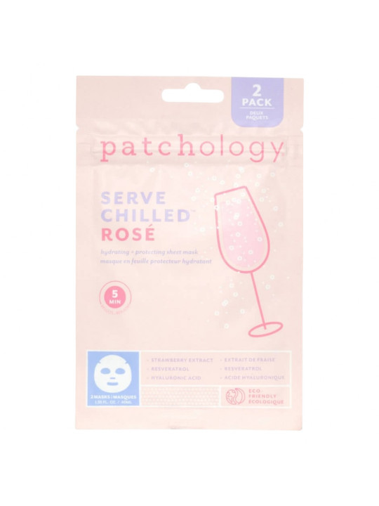  Освіжаюча маска з екстрактом троянди Patchology Serve Chilled Rose Sheet Mask, 2 шт