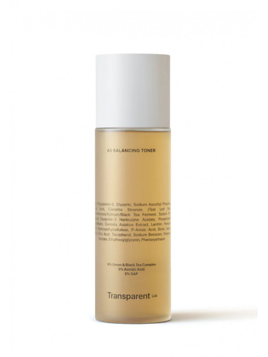Балансуючий тонер з антиоксидантною та очищувальною дією Transparent Lab A5 Balancing Toner, 130 мл