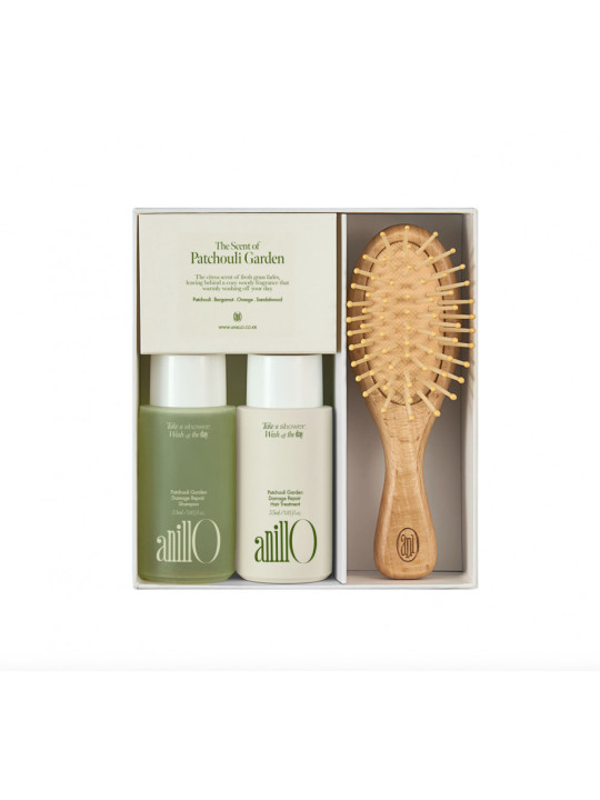 Набір для волосся ANILLO Patchouli Garden Damage Repair Hair and Brush Set