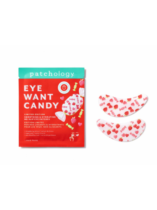 Зволожуючі та розгладжуючі патчі Patchology Eye Want Candy, 1 пара 