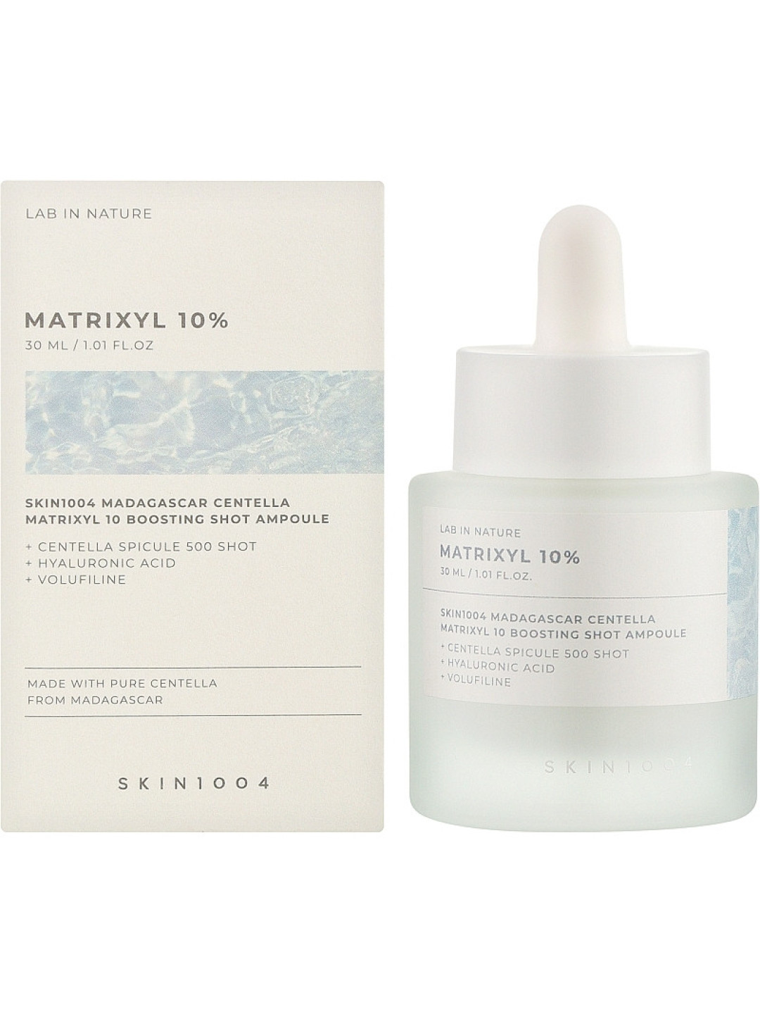 Сироватка з матриксилом і центелою SKIN1004 Madagascar Centella Matrixyl 10 Boosting Shot, 30 мл