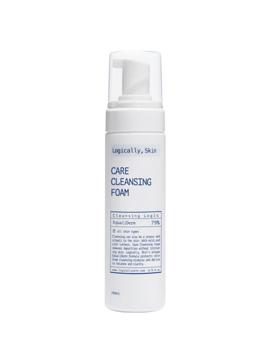 М’яка очищувальна пінка для вмивання Logically, Skin Care Cleansing Foam, 200 мл