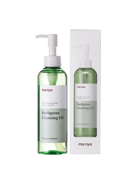 Гідрофільна олія на основі комплексу трав Manyo Herbgreen Cleansing Oil, 200 мл
