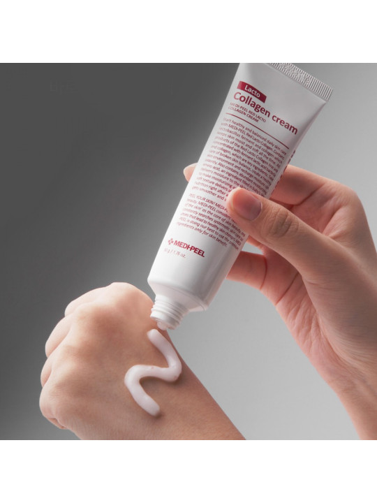 Зміцнювальний крем для обличчя із колагеном і лактобактеріями Medi-Peel Red Lacto Collagen Cream, 80 мл