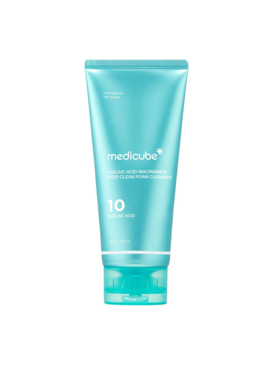 Пінка для глибокого очищення з азелаїновою кислотою і ніацинамідом Medicube Azelaic Acid Niacinamide Deep Clean Foam Cleanser, 120 мл