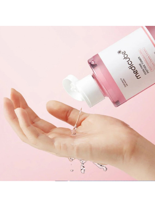 Заспокійливий тонер з полінуклеотидами та центелою Medicube PDRN Pink Cica Soothing Toner, 250 мл