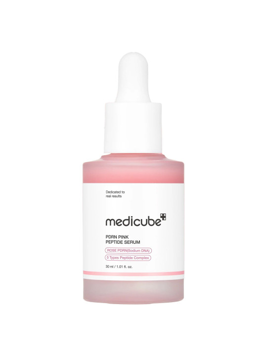 Відновлювальна сироватка з полінуклеотидами та пептидами Medicube PDRN Pink Peptide Serum, 30 мл