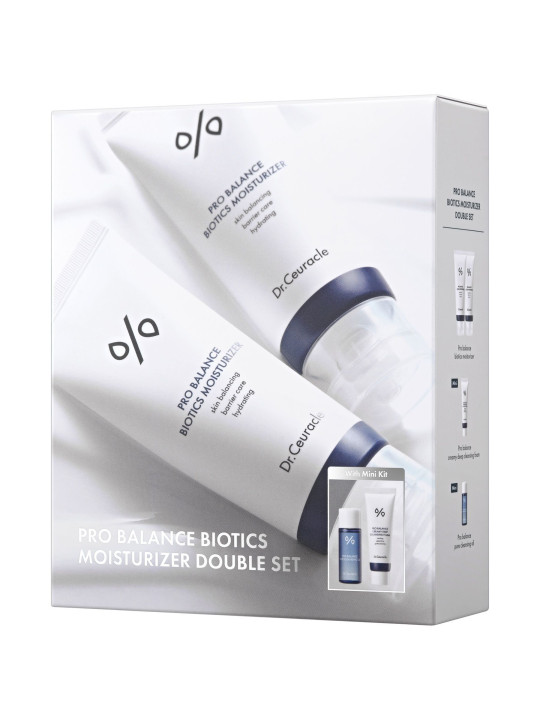 Набір для комплексного догляду з пробіотиками Dr.Ceuracle Pro Balance Biotics Moisturizer Double Set, 4 в 1 Набір для комплексного догляду з пробіотиками Dr.Ceuracle Pro Balance Biotics Moisturizer Double Set, 4 в 1