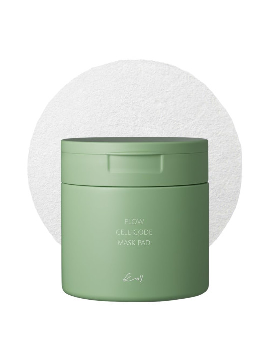 Охолоджуючі заспокійливі педи Koy Flow Cell-Code Mask Pad, 50 шт Охолоджуючі заспокійливі педи Koy Flow Cell-Code Mask Pad, 50 шт