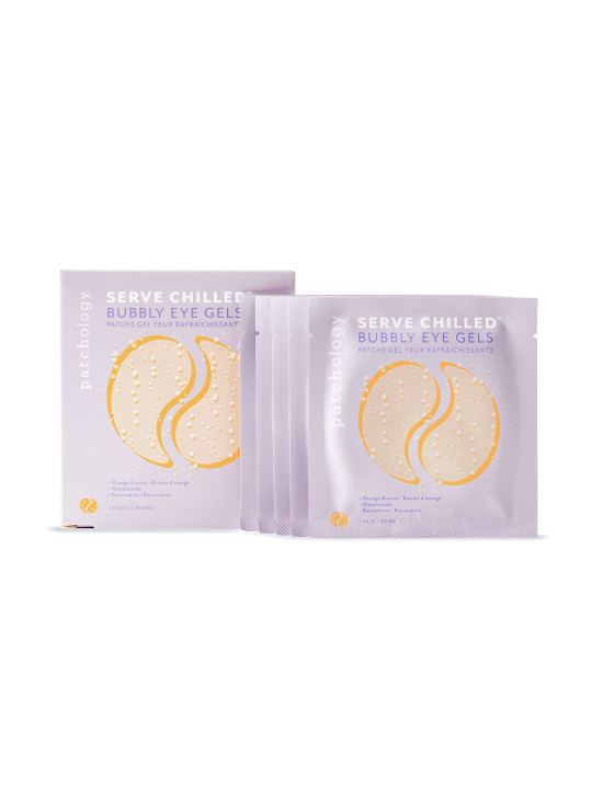 Освітлювальні патчі Patchology Serve Chilled™ Bubbly Eye Gels, 5 пар
