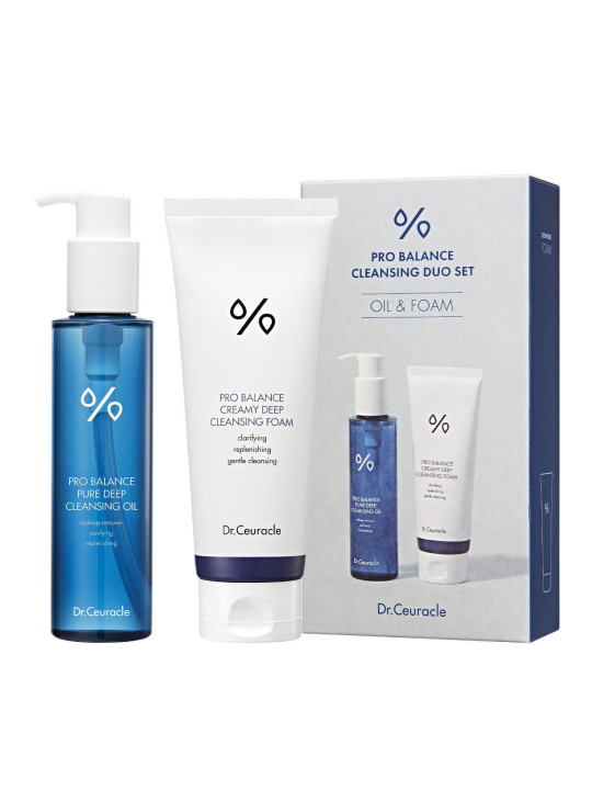 Набір для очищення шкіри з пробіотиками Dr.Ceuracle Pro Balance Cleansing Duo Set, 2 в 1