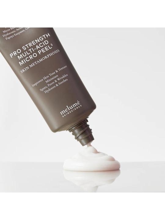 Мультикислотний пілінг для обличчя Melume Pro Strength Multi-Acid Micro Peel, 100 мл Мультикислотний пілінг для обличчя Melume Pro Strength Multi-Acid Micro Peel, 100 мл
