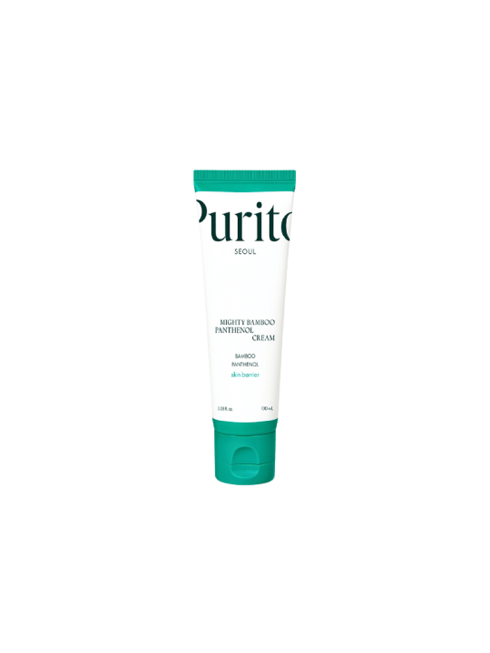 Заспокійливий крем для обличчя з пантенолом Purito Seoul Mighty Bamboo Panthenol Cream, 100 мл