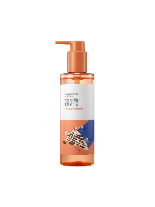 Гідрофільна олія з екстрактом соєвих бобів та пантенолом ROUND LAB Soybean Panthenol Cleansing Oil, 200 мл