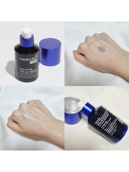 Сироватка з кислотами для звуження пор Medicube Zero Pore One Day Serum, 30 мл