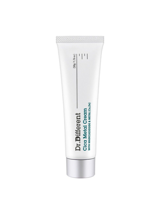Заспокійливий крем з цинком і трипептидом міді Dr.Different Cica Metal Cream, 50 мл