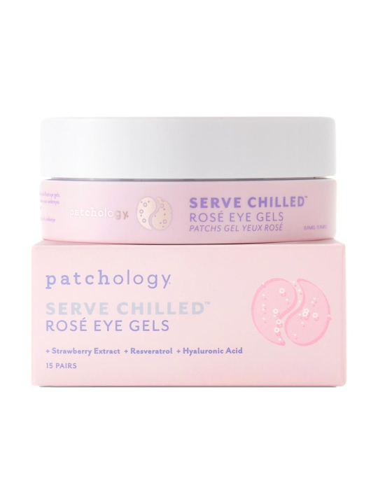 Освіжаючі патчі з екстрактом троянди Patchology Serve Chilled Rose Eye Gels, 15 пар